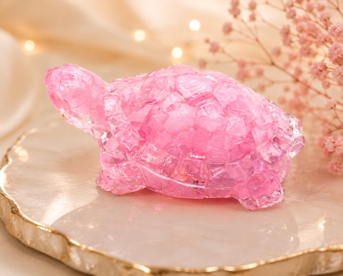 Rose Quartz Tortoise
