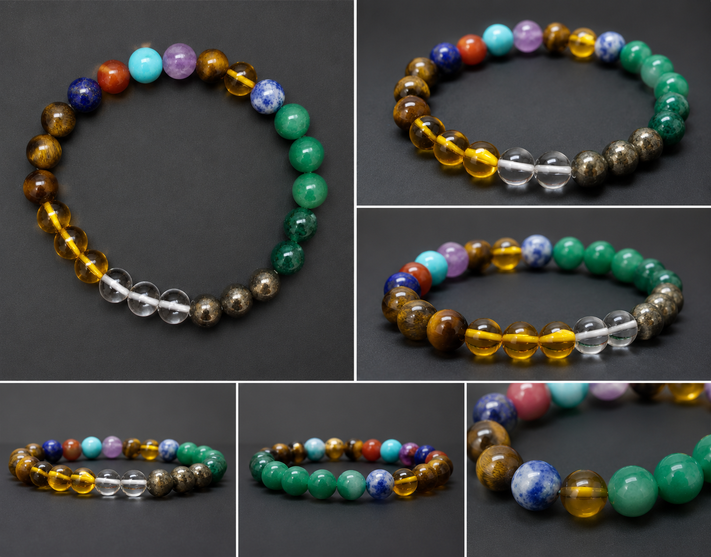 7 Chakra Dhan Yog Bracelet – Harmony, Prosperity & Positive Energy