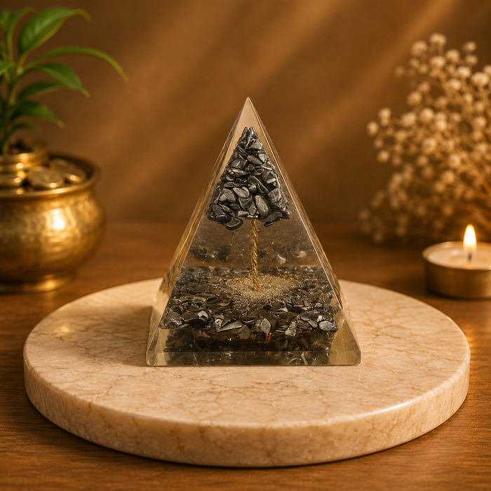 Pyrite Pyramid – Crystal of Wealth