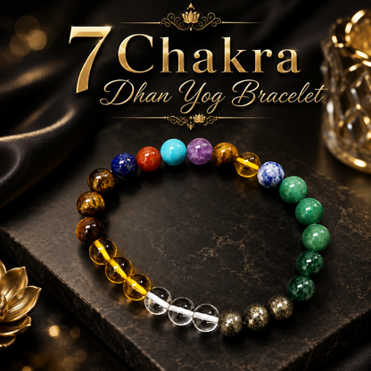 7 Chakra Dhan Yog Bracelet