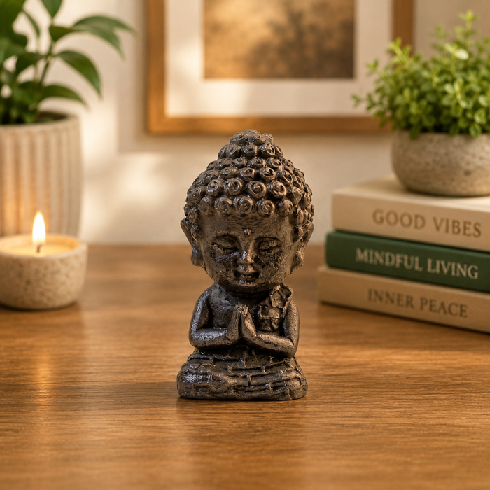 Pyrite Dust Buddha