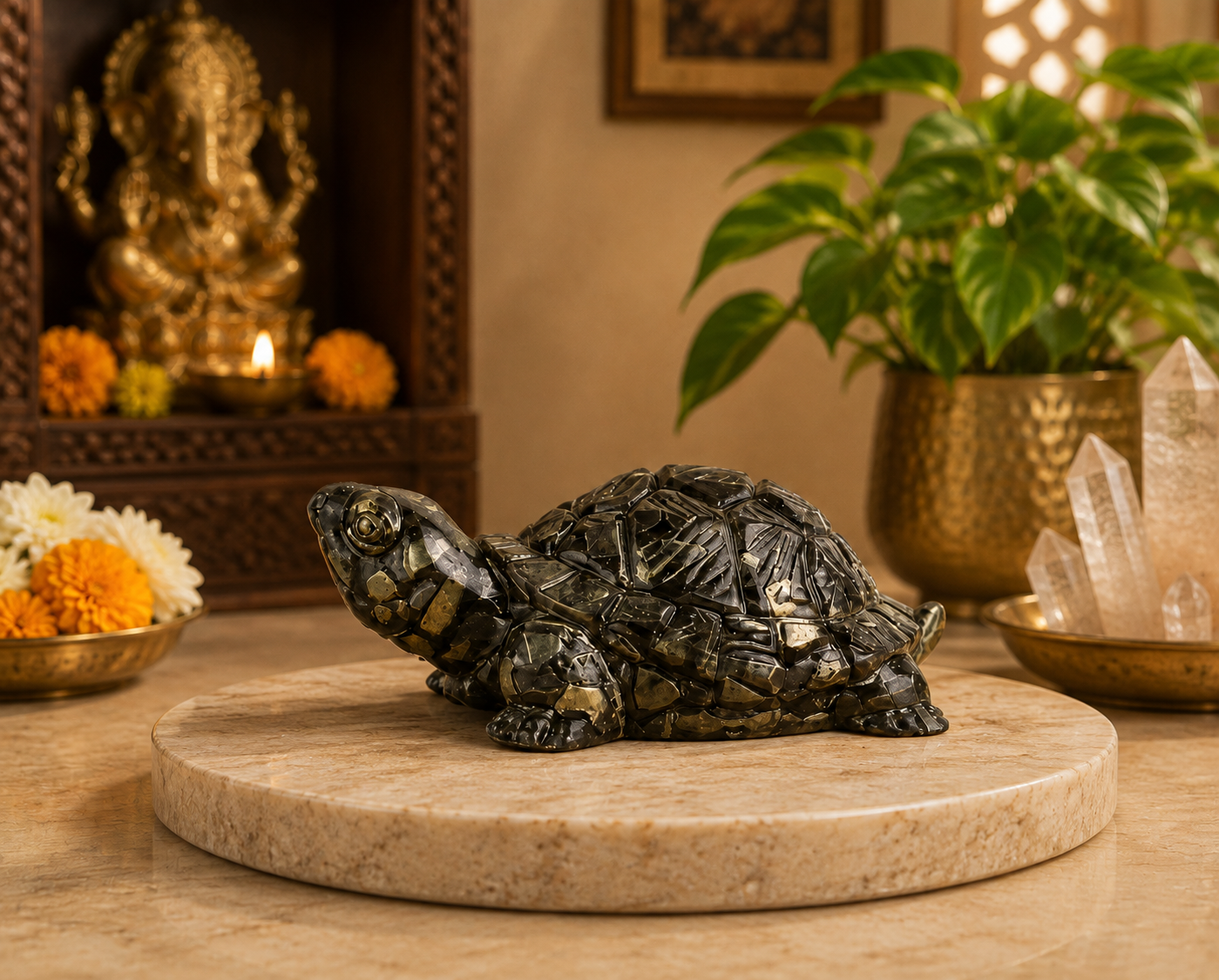 Pyrite Tortoise