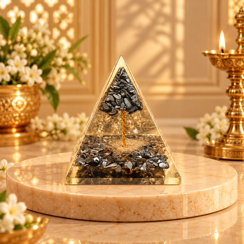 Pyrite Pyramid – Crystal of Wealth