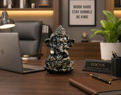 Pyrite Ganesha – Symbol of Prosperity, Wisdom