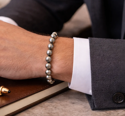 Raw Pyrite Bracelet