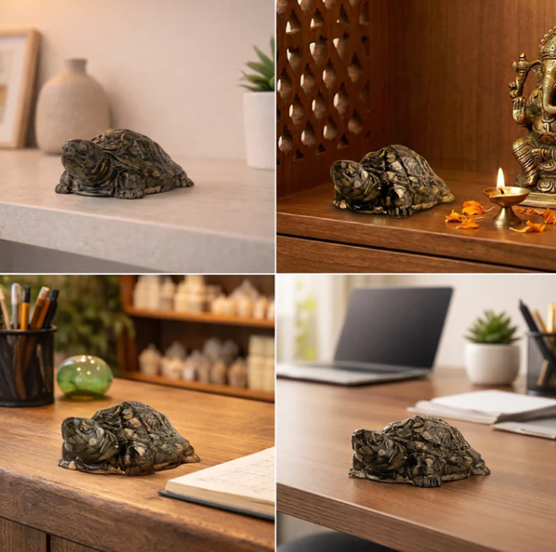 Collector’s Edition Pyrite Tortoise (Kachhua) - Big Size