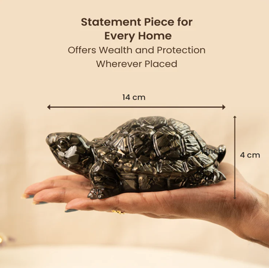 Collector’s Edition Pyrite Tortoise (Kachhua) - Big Size