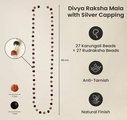 Rudraksha and Karungali Malai