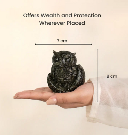 Pyrite Owl (Deity of Wealth)