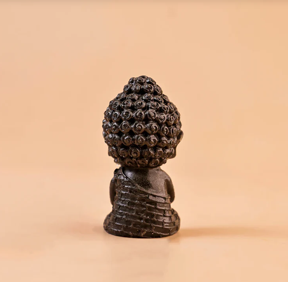 Pyrite Dust Buddha – Symbol of Peace, Prosperity & Positive Energy