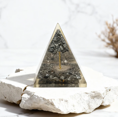 Pyrite Pyramid – Crystal of Wealth, Success & Positive Energy