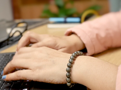 Raw Pyrite Bracelet