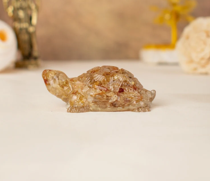 Vastu Citrine Tortoise (Kachhua)