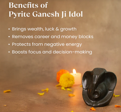 Pyrite Ganesha Ji